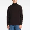 Strik>SELECTED RULLEKRAVE PULLOVER Brown