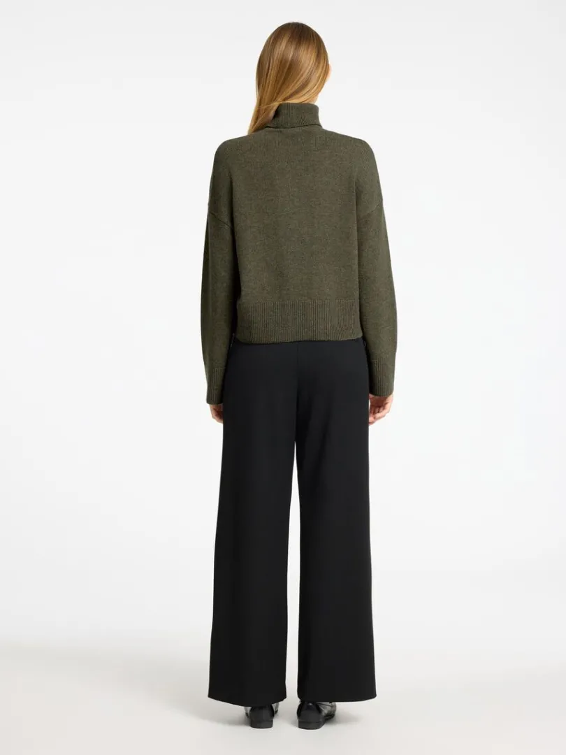 rullekrave_pullover_4.webp Strik>SELECTED RULLEKRAVE PULLOVER Green
