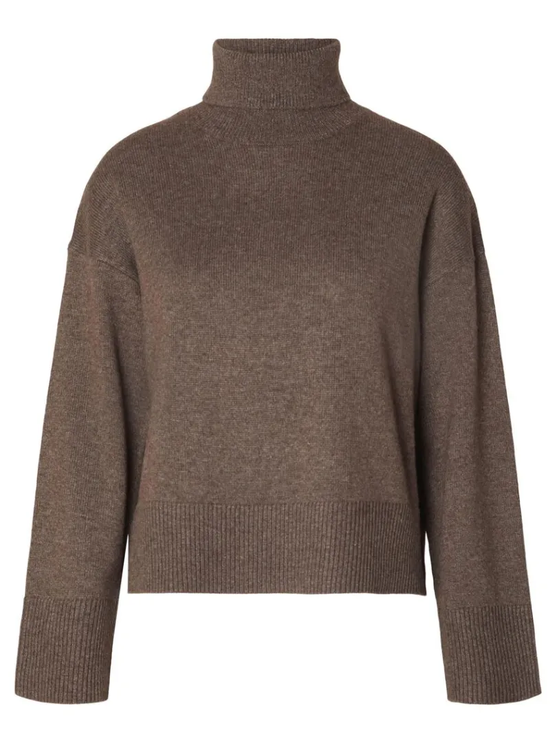 rullekrave_pullover_5-4.webp Strik>SELECTED RULLEKRAVE PULLOVER Brown