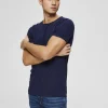 T-shirts>SELECTED RUND HALS T-SHIRT Blue