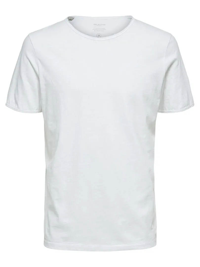 rund_hals_tshirt_5.webp T-shirts>SELECTED RUND HALS T-SHIRT White