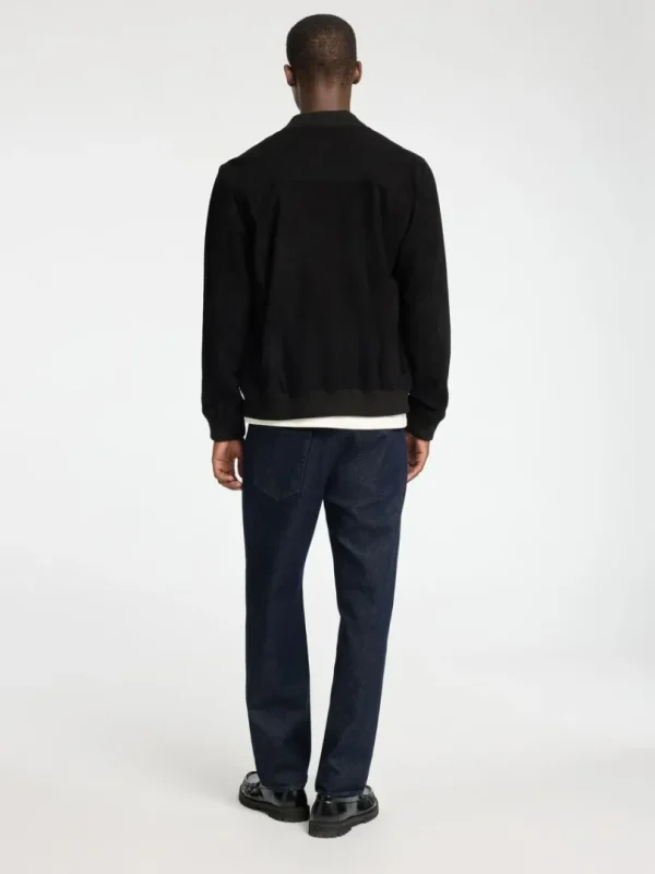 Overtøj>SELECTED RUSKIND BOMBERJAKKE Black