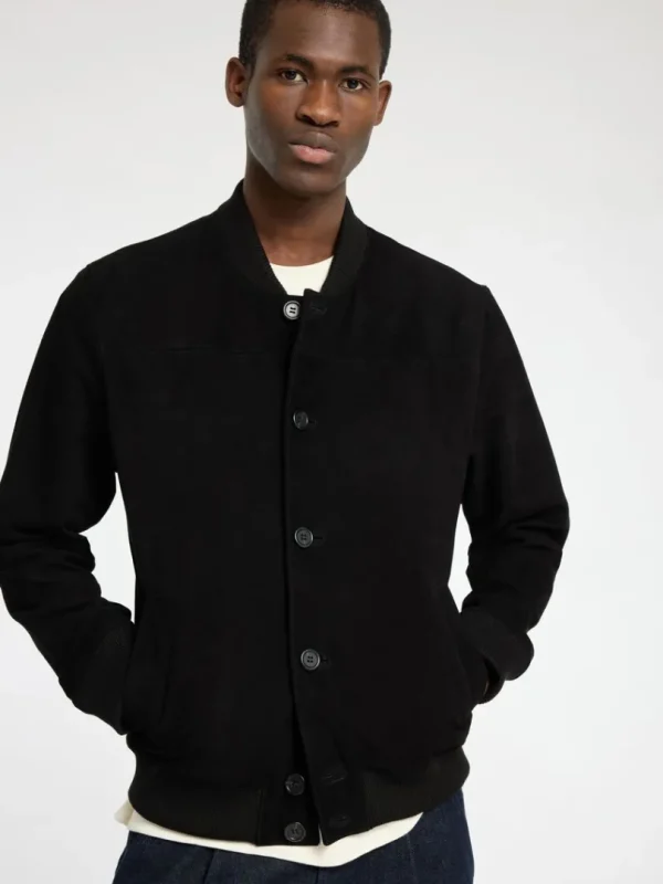 Overtøj>SELECTED RUSKIND BOMBERJAKKE Black