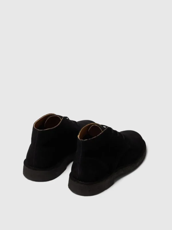 Sko>SELECTED RUSKIND DESERT BOOTS Black