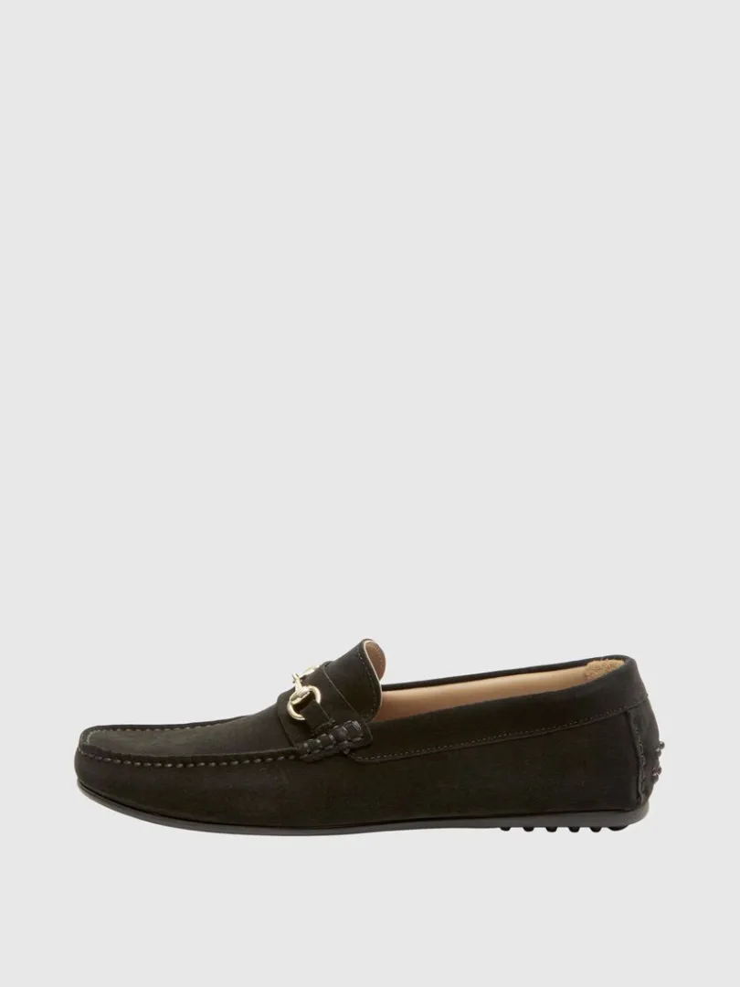 ruskind_horsebit_loafers_0-1.webp Sko>SELECTED RUSKIND HORSEBIT LOAFERS Black