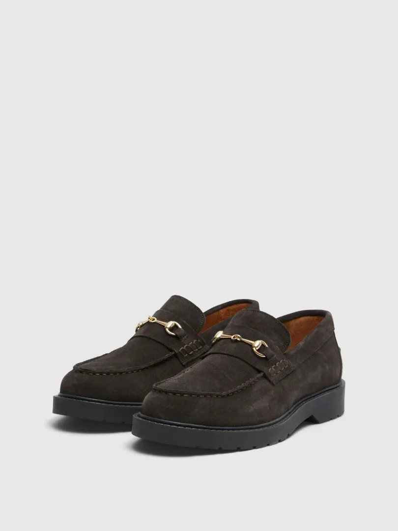ruskind_horsebit_loafers_3.webp Sko>SELECTED RUSKIND HORSEBIT LOAFERS Brown