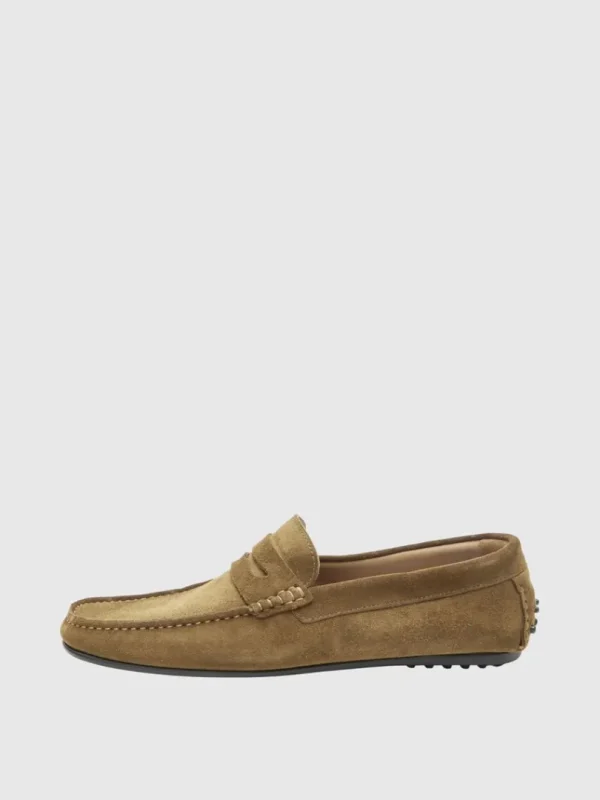 Sko>SELECTED RUSKIND LOAFERS Brown
