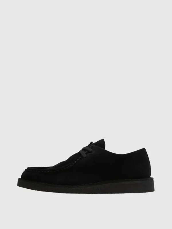 Sko>SELECTED RUSKIND MOC-TOE SKO Black
