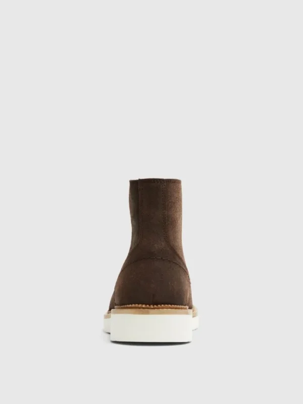 Sko>SELECTED RUSKIND MOC-TOE SKO Brown