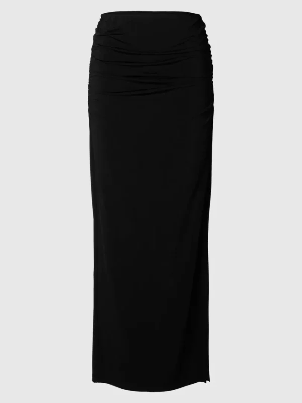 Nederdele>SELECTED RYNKET MAXINEDERDEL Black