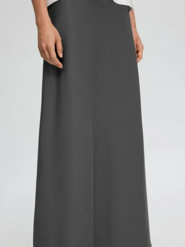 Nederdele>SELECTED SATIN MAXINEDERDEL Grey