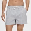 Shorts>SELECTED SEERSUCKER BADESHORTS Blue