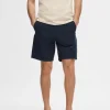 Shorts>SELECTED SEERSUCKER SHORTS Blue