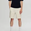 Shorts>SELECTED SEERSUCKER SHORTS Green