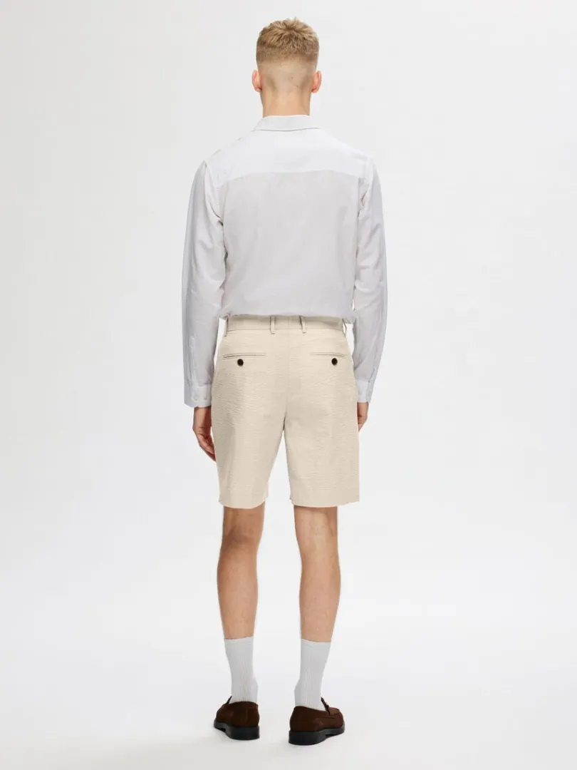 seersucker_shorts_1-2.webp Shorts>SELECTED SEERSUCKER SHORTS Beige