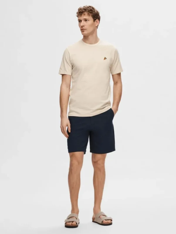 Shorts>SELECTED SEERSUCKER SHORTS Blue