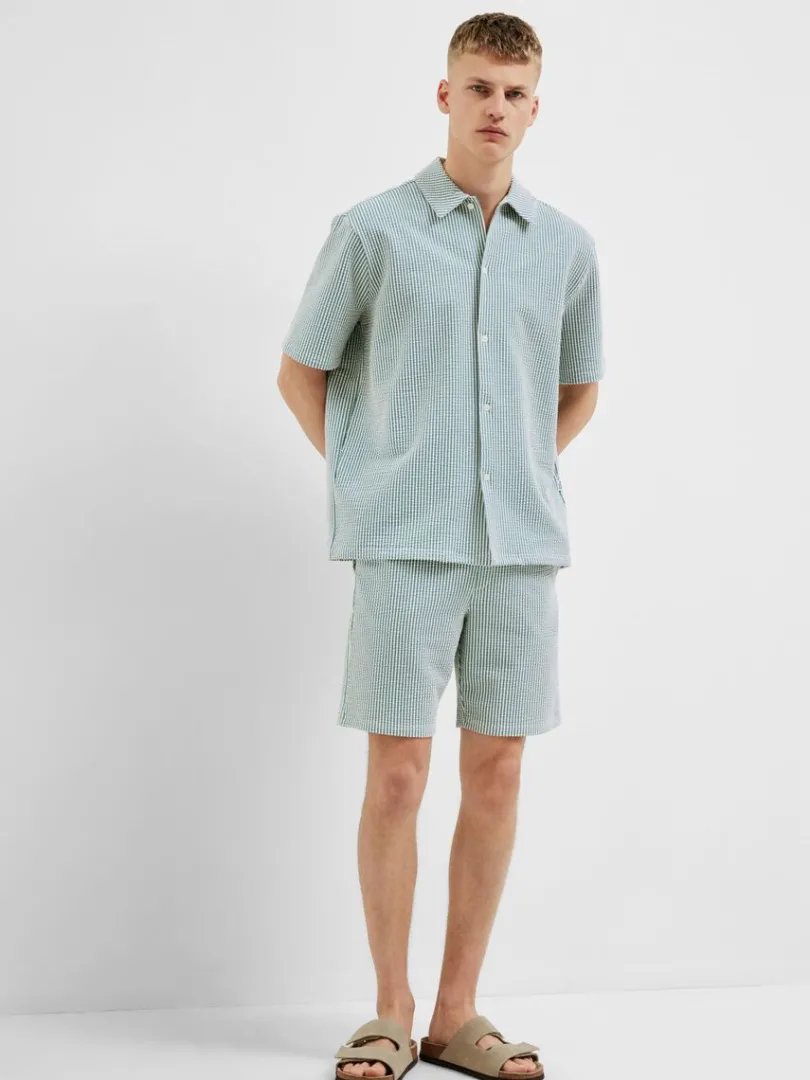seersucker_shorts_3-4.webp Shorts>SELECTED SEERSUCKER SHORTS Blue