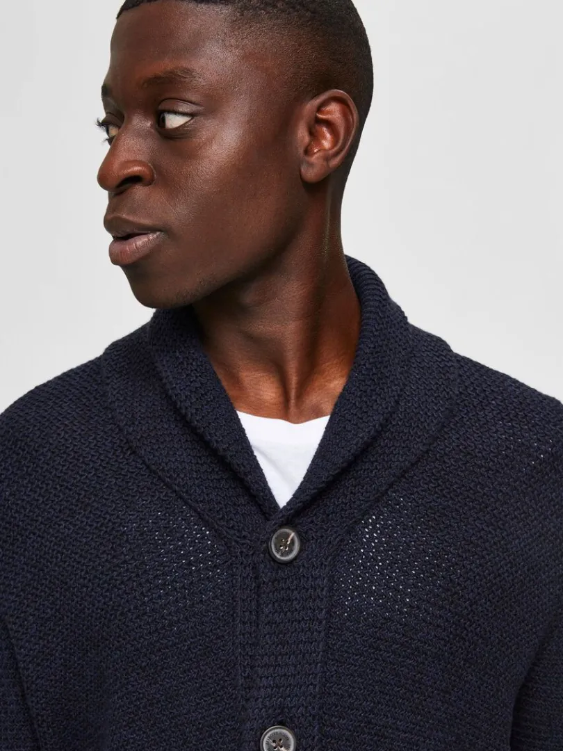 shawlneck_strikket_cardig_3-2.webp Strik>SELECTED SHAWL-NECK STRIKKET CARDIGAN Blue