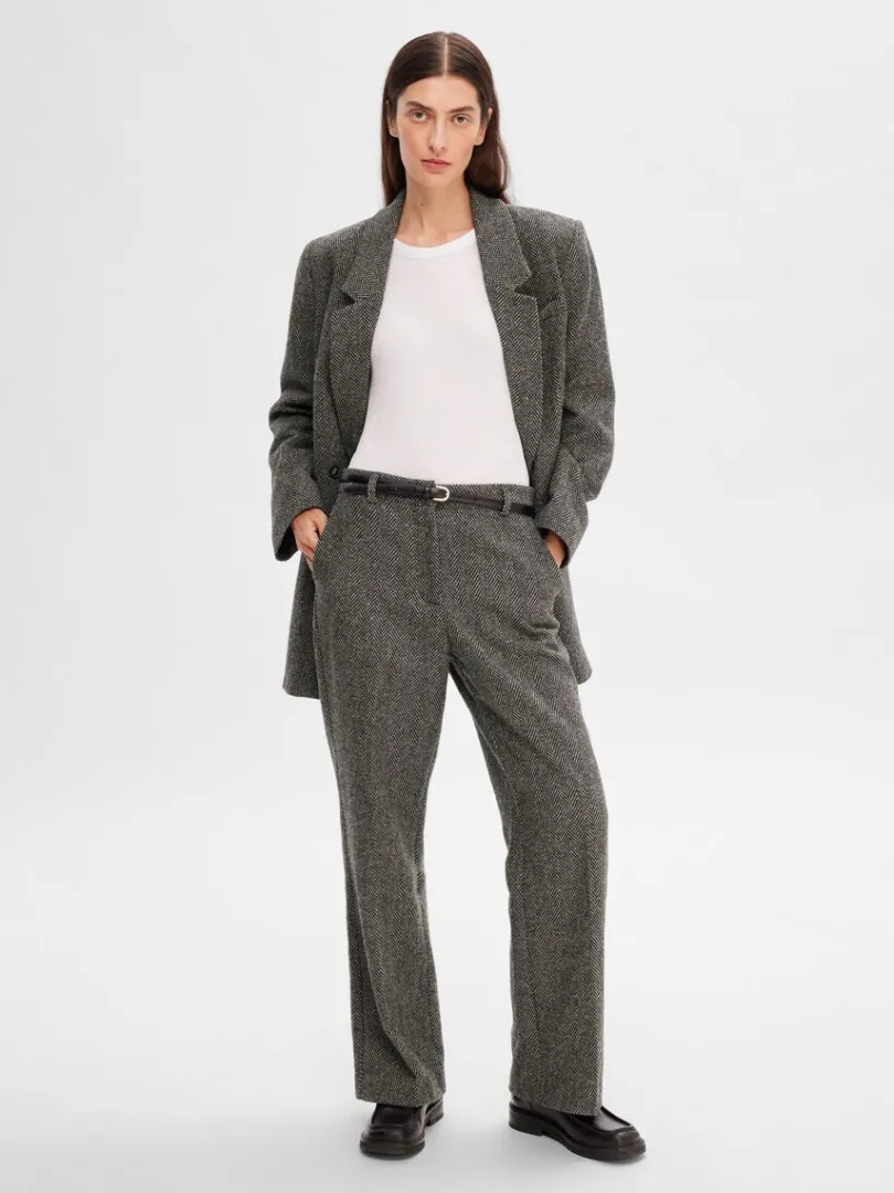 skrddersyede_brede_bukser_2-4.webp Bukser | Jakkesæt & Blazers>SELECTED SKRÆDDERSYEDE BREDE BUKSER Grey