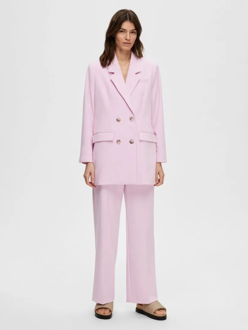 skrddersyede_enkeltradet__1.webp Jakkesæt & Blazers>SELECTED SKRÆDDERSYEDE ENKELTRADET BLAZER Pink