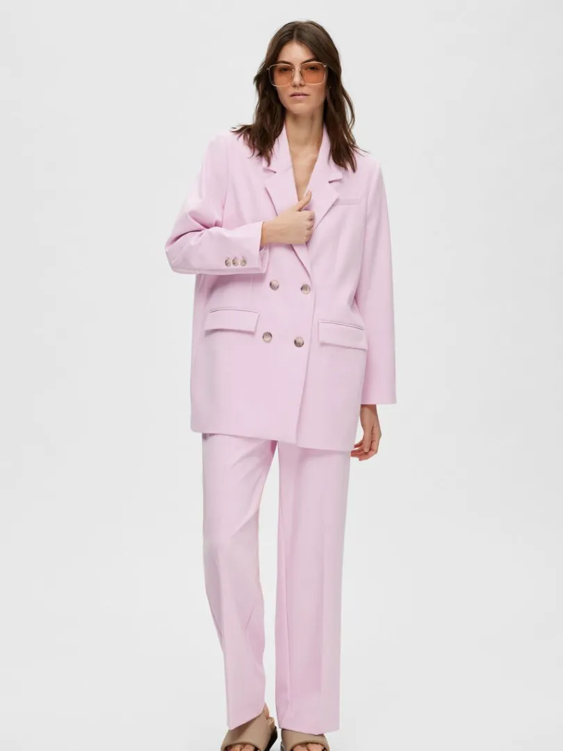 skrddersyede_enkeltradet__2.webp Jakkesæt & Blazers>SELECTED SKRÆDDERSYEDE ENKELTRADET BLAZER Pink