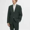 Jakkesæt & Blazers>SELECTED SLIM FIT BLAZER Green