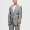 Jakkesæt & Blazers>SELECTED SLIM FIT BLAZER Grey