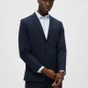 Jakkesæt & Blazers>SELECTED SLIM FIT BLAZER Blue