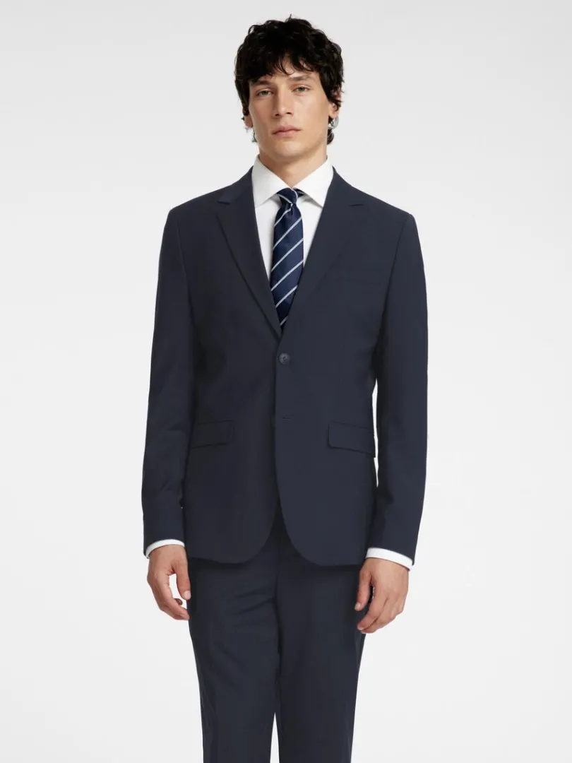 slim_fit_blazer_0-5.webp Jakkesæt & Blazers>SELECTED SLIM FIT BLAZER Blue