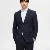 Jakkesæt & Blazers>SELECTED SLIM FIT BLAZER Blue