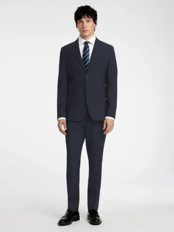 Jakkesæt & Blazers>SELECTED SLIM FIT BLAZER Blue