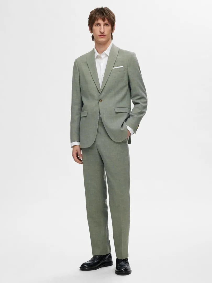 slim_fit_blazer_2-18.webp Jakkesæt & Blazers>SELECTED SLIM FIT BLAZER Green