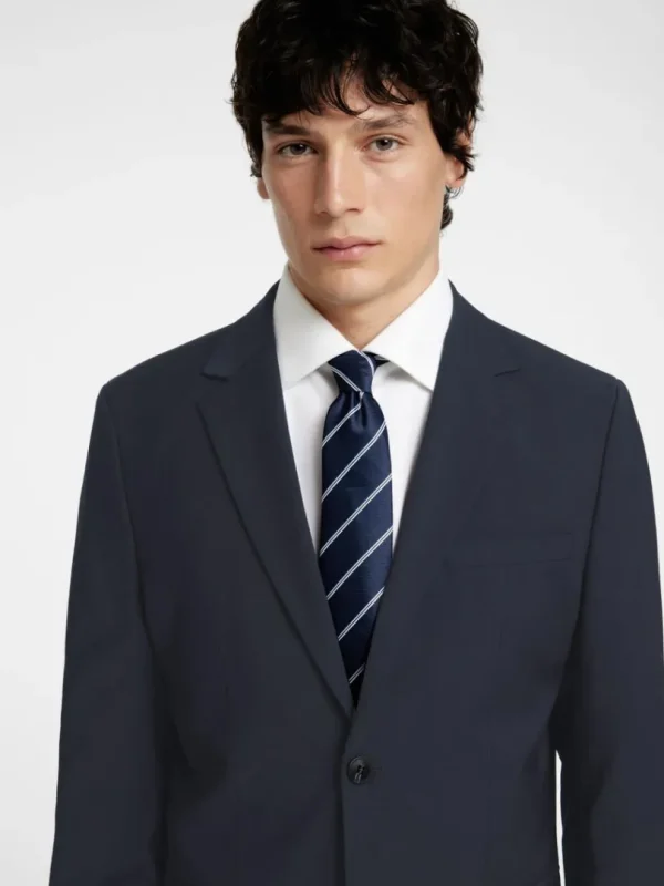 Jakkesæt & Blazers>SELECTED SLIM FIT BLAZER Blue