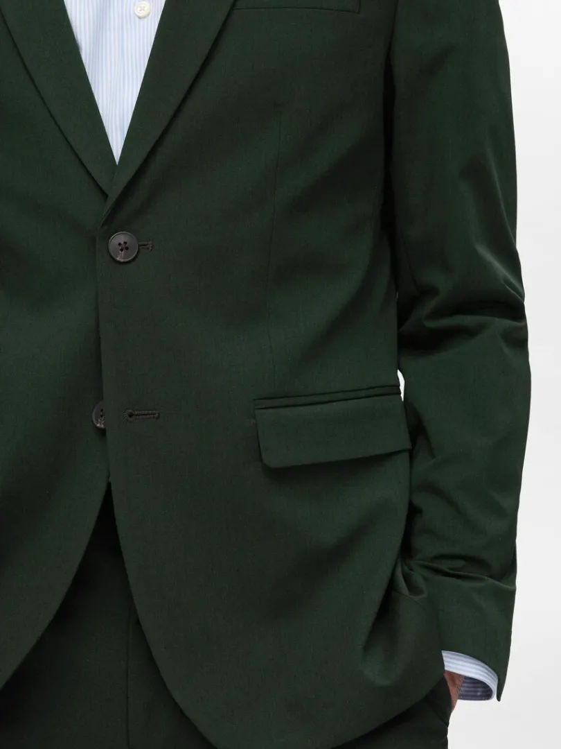 slim_fit_blazer_3-9.webp Jakkesæt & Blazers>SELECTED SLIM FIT BLAZER Green