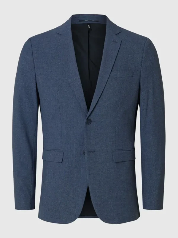 Jakkesæt & Blazers>SELECTED SLIM FIT BLAZER Blue