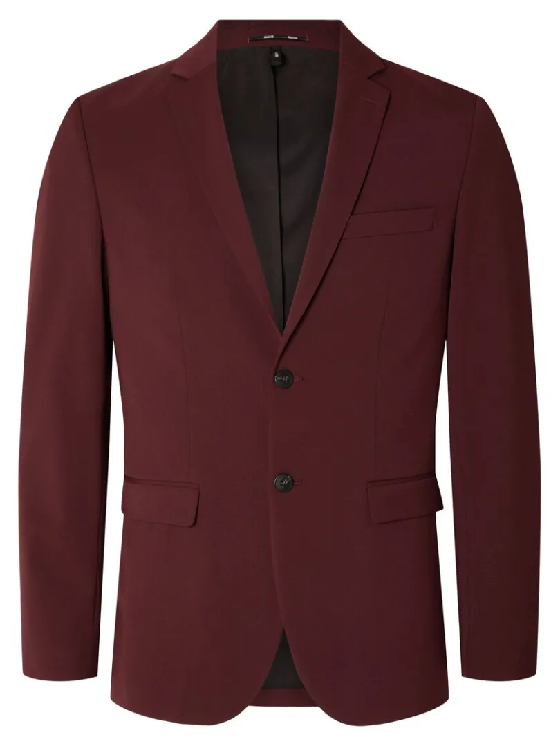 slim_fit_blazer_4-3.webp Jakkesæt & Blazers>SELECTED SLIM FIT BLAZER Red