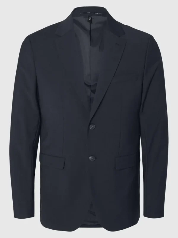 Jakkesæt & Blazers>SELECTED SLIM FIT BLAZER Blue