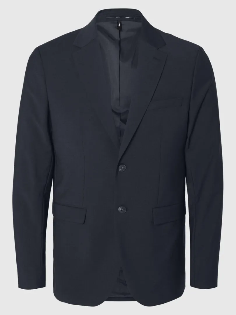 slim_fit_blazer_4-5.webp Jakkesæt & Blazers>SELECTED SLIM FIT BLAZER Blue