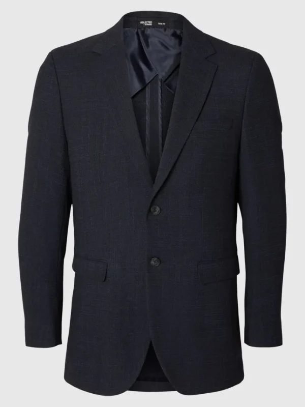 Jakkesæt & Blazers>SELECTED SLIM FIT BLAZER Blue