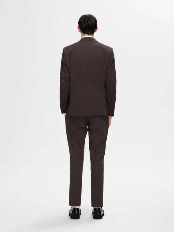 Jakkesæt & Blazers>SELECTED SLIM FIT BLAZER Brown