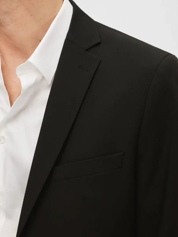Jakkesæt & Blazers>SELECTED SLIM FIT BLAZER Black