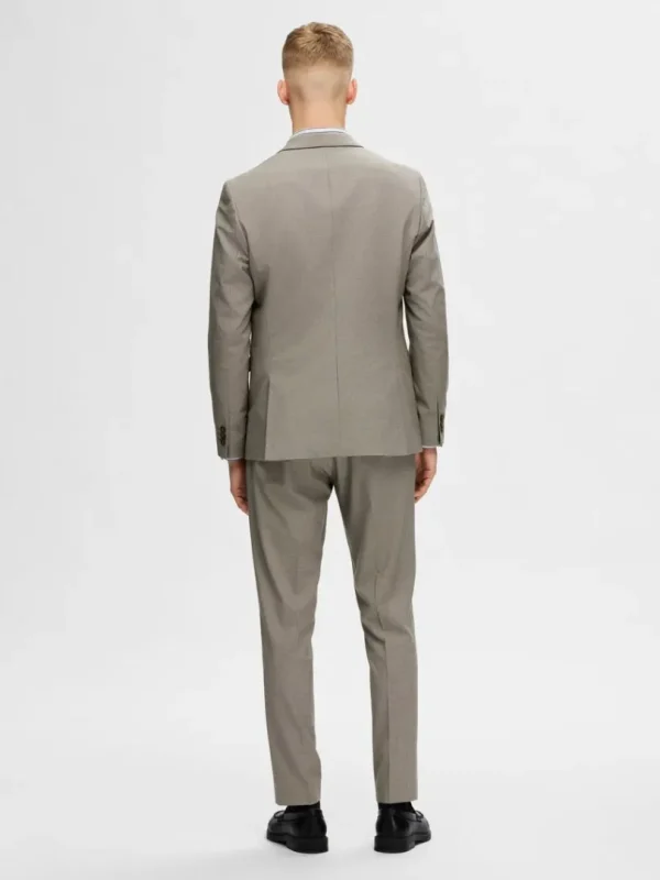 Jakkesæt & Blazers>SELECTED SLIM FIT BLAZER Brown