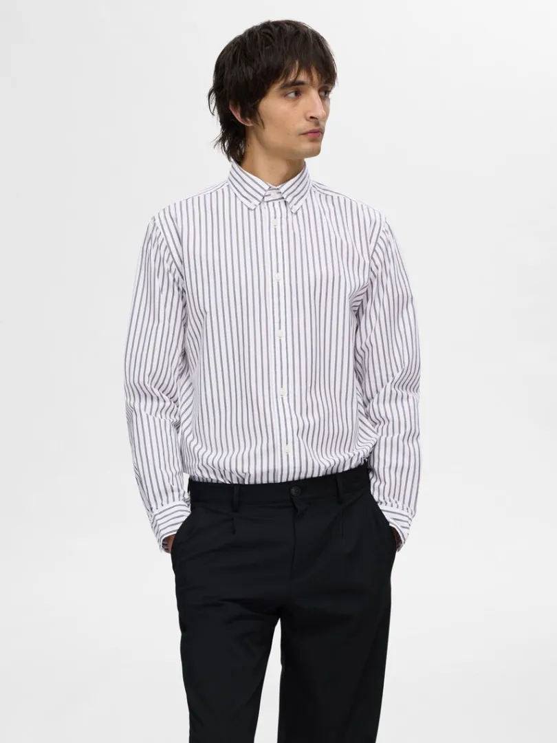 slim_fit_bomuld_skjorte_0-1.webp Skjorter>SELECTED SLIM FIT BOMULD SKJORTE White