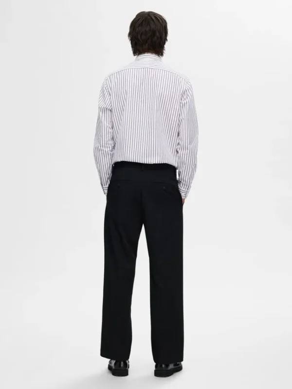 Skjorter>SELECTED SLIM FIT BOMULD SKJORTE White
