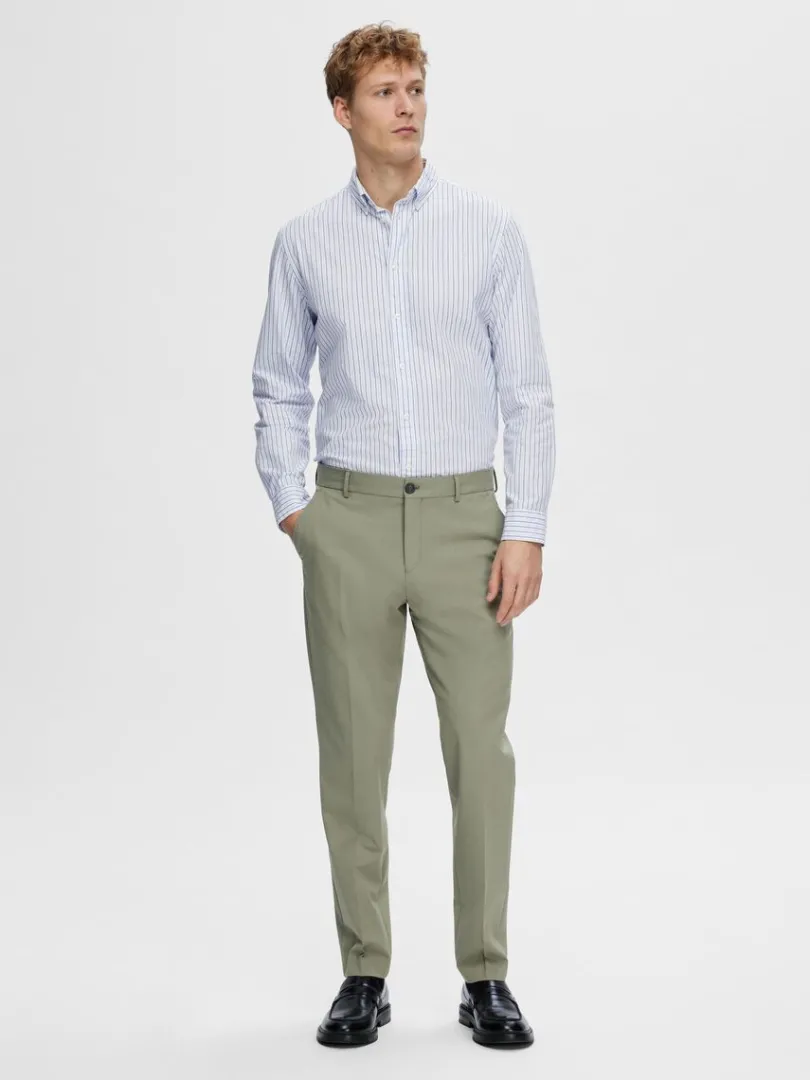 slim_fit_bomuld_skjorte_2-3.webp Skjorter>SELECTED SLIM FIT BOMULD SKJORTE Blue