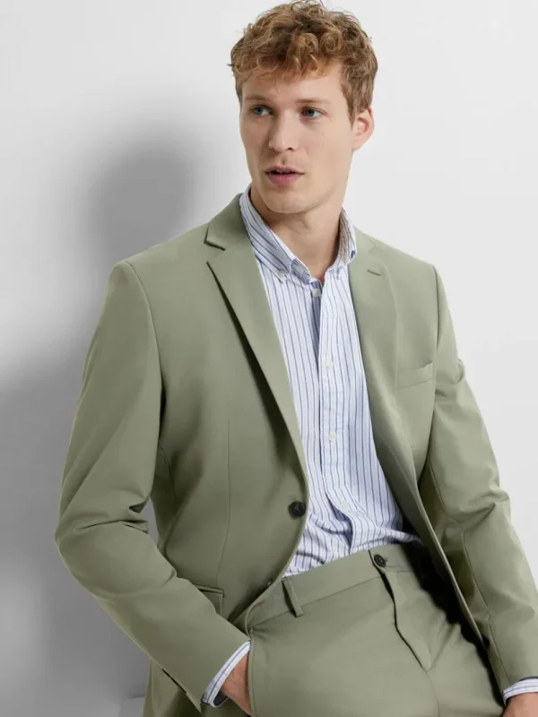 Skjorter>SELECTED SLIM FIT BOMULD SKJORTE Blue