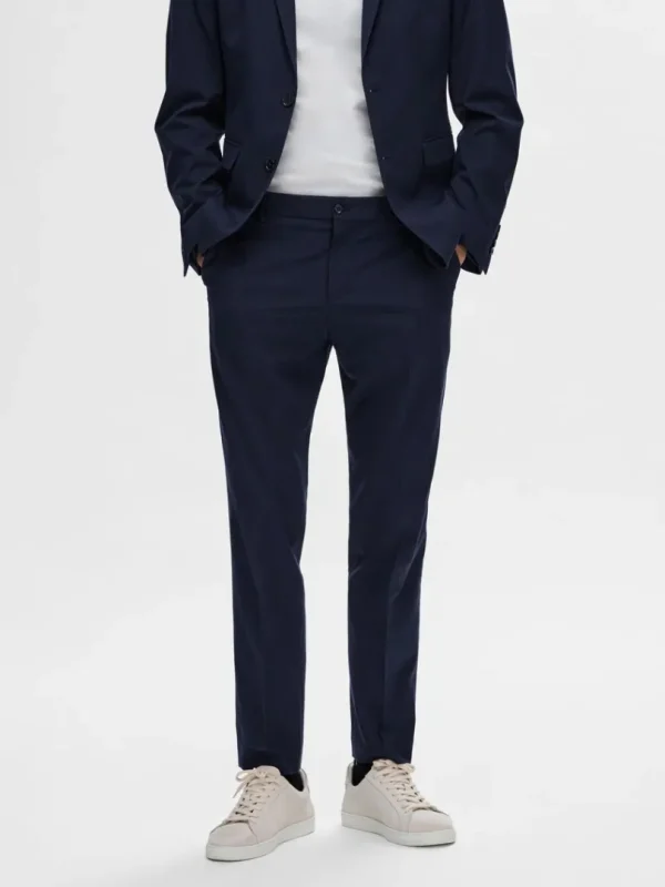 Bukser | Jakkesæt & Blazers>SELECTED SLIM FIT BUKSER Blue