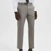 Bukser | Jakkesæt & Blazers>SELECTED SLIM FIT BUKSER Brown