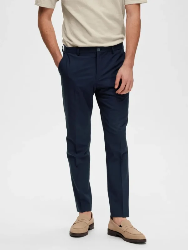 Bukser | Jakkesæt & Blazers>SELECTED 175 SLIM FIT BUKSER Blue