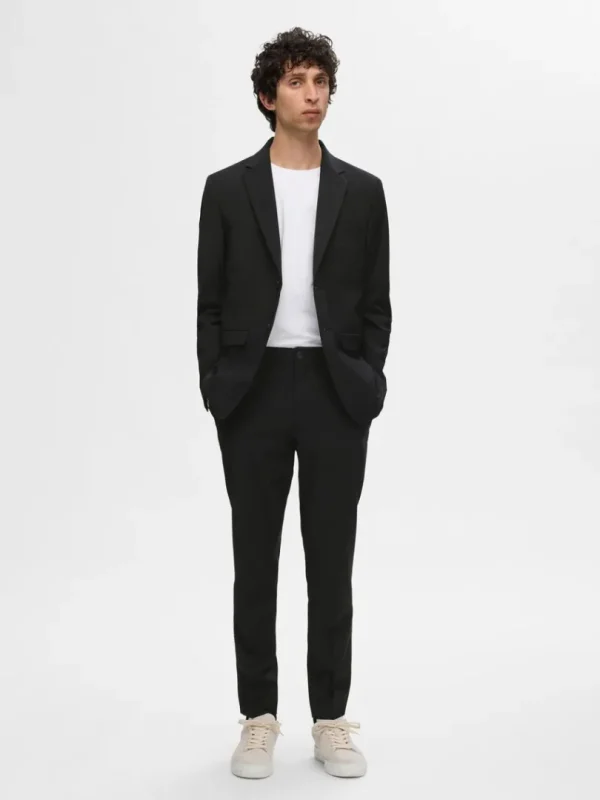 Bukser | Jakkesæt & Blazers>SELECTED 175 SLIM FIT BUKSER Black